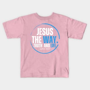 Jesus the way t-shirt Kids T-Shirt